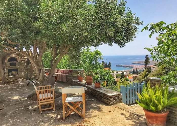 شقة The Walnut Tree - Cycladic Getaway By Explore Andros